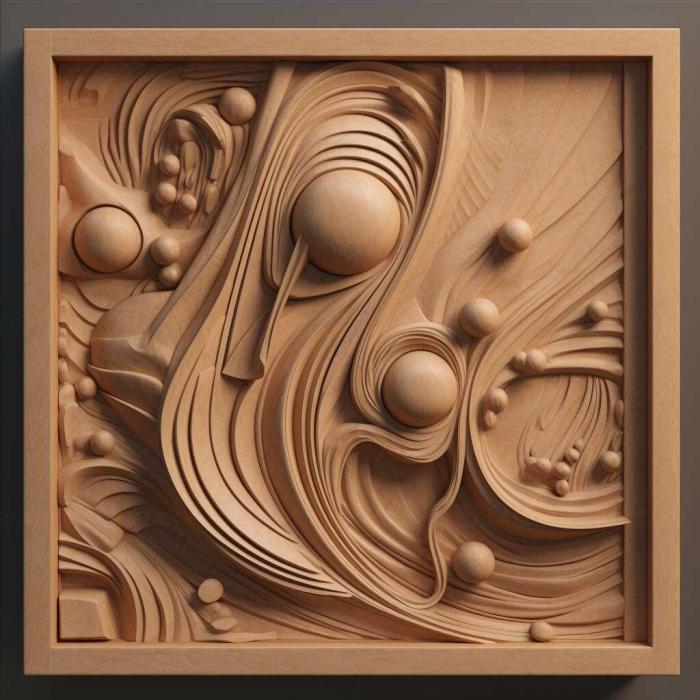 نموذج ثلاثي الأبعاد لآلة CNC 3D Art 